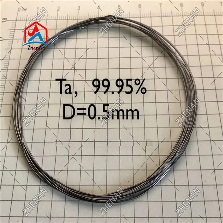Tantalum Alloy Wire 0.5 Mm